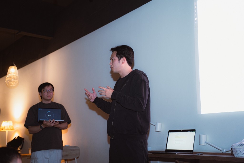 Lightning talk with the countdown timer